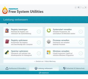 Produktbild Freemium Free System Utilities