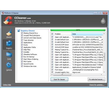 Produktbild Piriform CCleaner Free 4.13