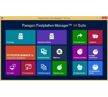 Produktbild Paragon Software Festplatten Manager 14 Suite