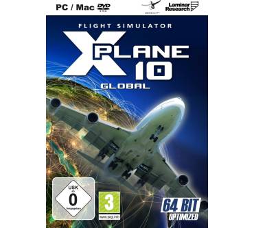 Produktbild X-Plane 10 (für PC / Mac)