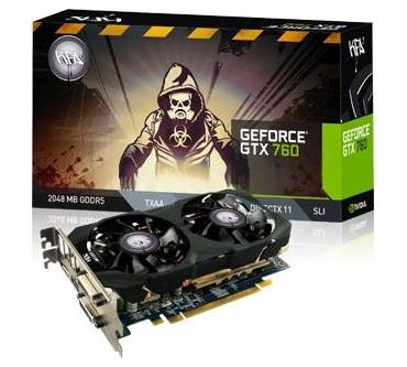 Produktbild KFA2 Geforce GTX 760 EX OC