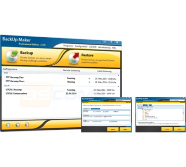 Produktbild ASCOMP Software BackUp Maker 7