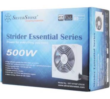 Produktbild SilverStone Technology Strider Essential 500W