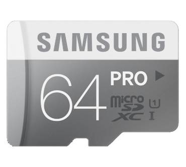 Produktbild Samsung microSD Class 10 PRO UHS-I