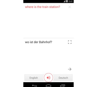 Produktbild Google Übersetzer App