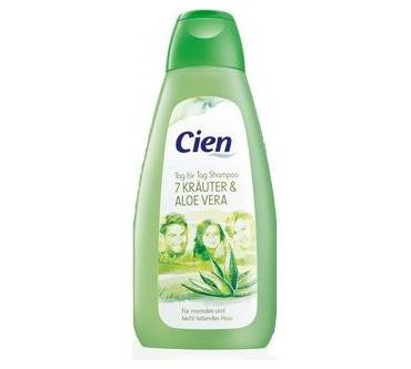 Produktbild Lidl / Cien Tag für Tag Shampoo 7 Kräuter & Aloe Vera