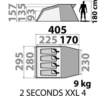 Quechua 2 Seconds XXL IIII im Test Unsere Analyse zum Wurfzelt