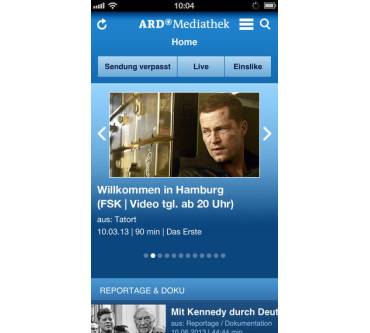 Produktbild ARD Mediathek App (für iOS)