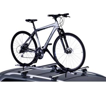 Produktbild Thule ProRide 591 mit SlideBar 891 und Rapid Railing 757