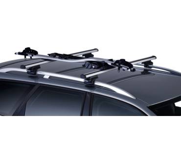 Produktbild Thule ProRide 591 mit SlideBar 891 und Rapid Railing 757