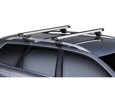 Produktbild Thule ProRide 591 mit SlideBar 891 und Rapid Railing 757