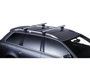 Produktbild Thule ProRide 591 mit SlideBar 891 und Rapid Railing 757