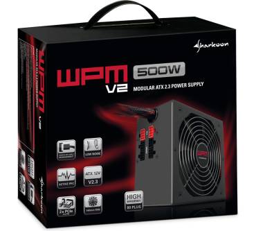 Produktbild Sharkoon WPM V2 500 Watt