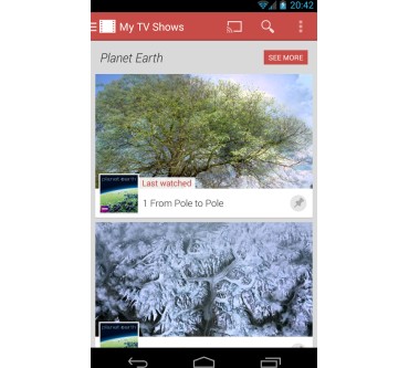 Produktbild Google Play Movies App 3.2.25 (für Android)