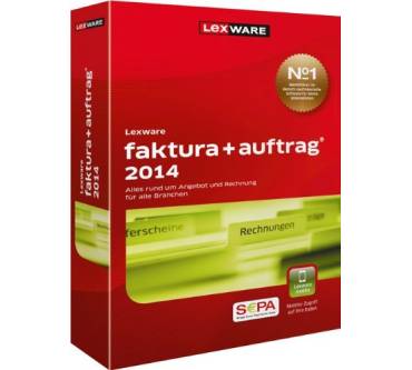 Produktbild Lexware Faktura+Auftrag 2014