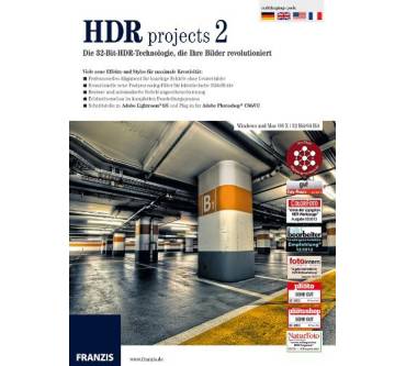 Produktbild Franzis HDR projects 2