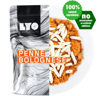 Produktbild Lyo Food Penne Bolognese