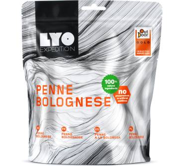 Produktbild Lyo Food Penne Bolognese