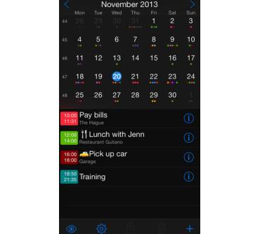 Produktbild Week Calendar App