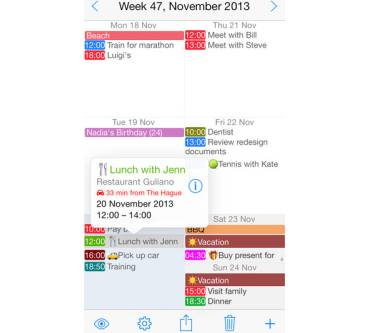 Produktbild Week Calendar App