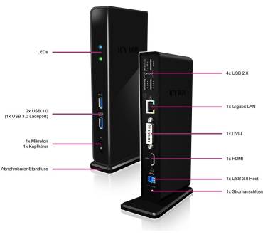 Produktbild Raidsonic Icybox IB-DK2241AC