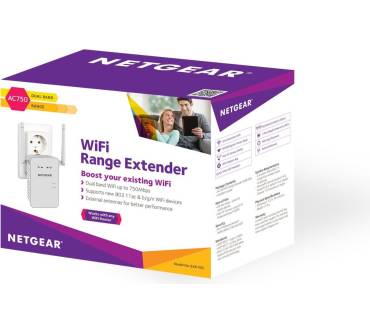 Produktbild NetGear EX6100-100PES WiFi Range Extender