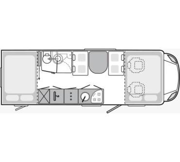 Produktbild Weinsberg CaraHome 700 DG 130 Multijet 6-Gang manuell (96 kW)