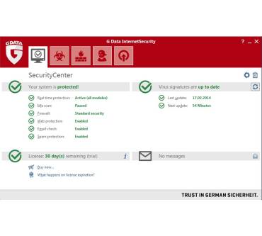 Produktbild G Data Internet Security 2015