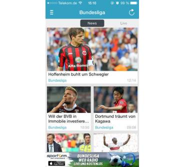 Produktbild Sport1 App (für iOS)