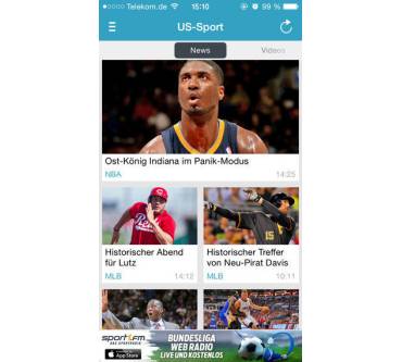 Produktbild Sport1 App (für iOS)