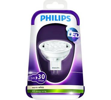 Produktbild Philips LED Reflektor 5 W (30 W), GU5.3-Sockel, Warmweiß