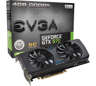 Produktbild EVGA GeForce GTX 970 Superclocked ACX 2.0