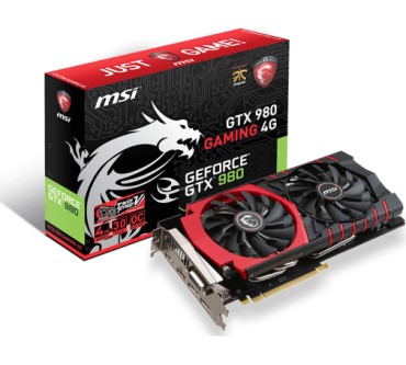 Produktbild MSI GeForce GTX 980 Gaming 4G