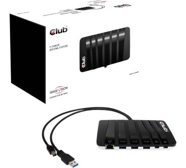 Produktbild Club 3D SenseVision Y-Kabel Docking Station