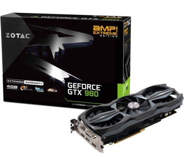 Produktbild Zotac GeForce GTX 980 AMP! Extreme Edition 4GB