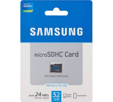 Produktbild Samsung microSDHC Essential Class 6 32GB