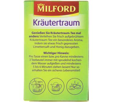 Produktbild Milford Tea Kräutertraum