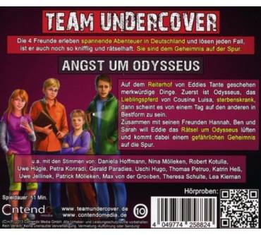 Produktbild Christoph Piasecki / Markus Topf Team Undercover. Angst um Odysseus (10)