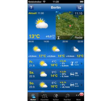 Produktbild MeteoGroup WeatherPro (für iPhone)