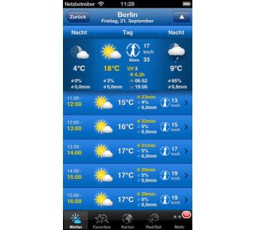 Produktbild MeteoGroup WeatherPro (für iPhone)