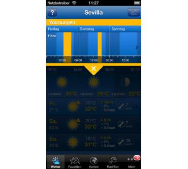 Produktbild MeteoGroup WeatherPro (für iPhone)