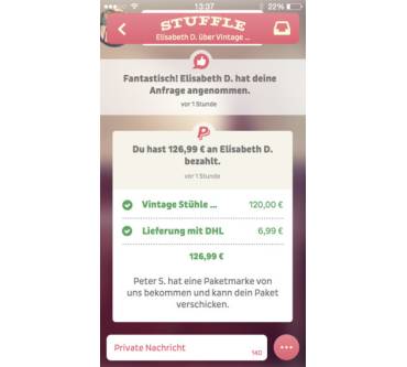 Produktbild Stuffle App (für iOS)