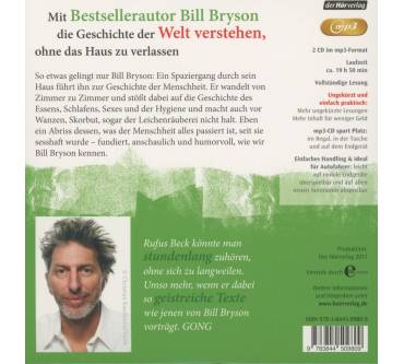 Produktbild Bill Bryson Eine kurze Geschichte der alltäglichen Dinge