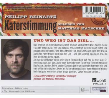 Produktbild Philipp Reinartz Katerstimmung