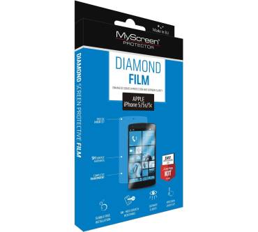 Produktbild MyScreen Protector Diamond Film (für iPhone 5/5S/5C)