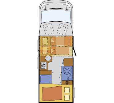 Produktbild Sunlight Motorcaravans T 65 130 Multijet 6-Gang manuell (96 kW)