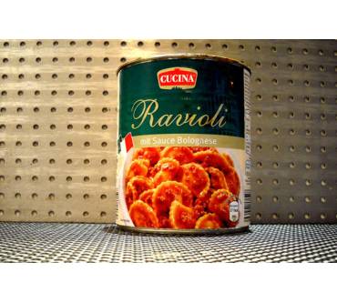 Produktbild Aldi Süd / Cucina Ravioli mit Sauce Bolognese