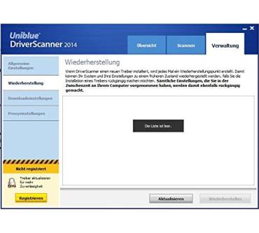 Produktbild Uniblue Driver Scanner 2014