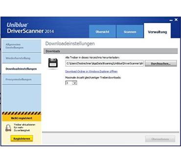 Produktbild Uniblue Driver Scanner 2014