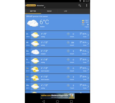 Produktbild wetter.com App